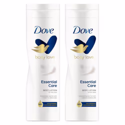 Dove Essential Nourishment Body Lotion Dry Skin 250ml Pack of 2 by Dove