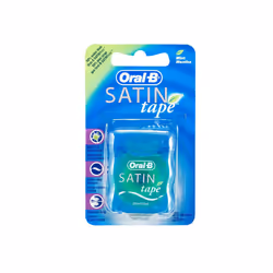 Oral-B Satin Tape Dental Floss  Mint Flavor  1 Count (Pack of 2)