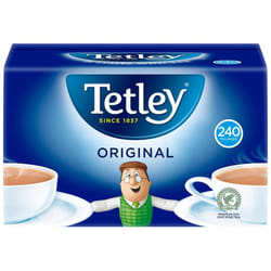 Tetley Original 240 Tea Bags, 750g, single pack