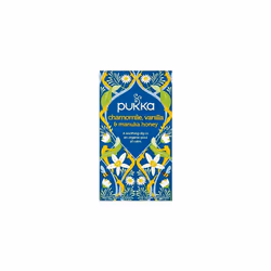 Pukka Chamomile, Vanilla & Manuka Honey Teabags 20 per pack - Pack of 2