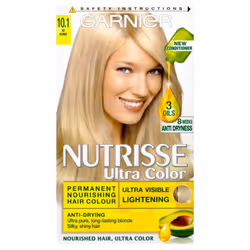 Garnier Nutrisse Ultra Color 10.1 Ice Blonde Permanent Hair Dye