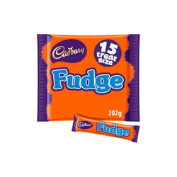 Cadbury Fudge Treatsize Pack 202g - Pack of 6