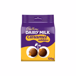 Cadbury Caramel Nibbles 120g - Pack of 6