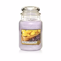 Yankee Candle Lemon Lavender, Round, Transparent, Violet, Lavender, Lemon, 1 pc(s)