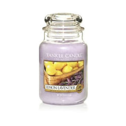 Yankee Candle Lemon Lavender wax candle Round Lavender, Lemon Transparent, Violet 1 pc(s)