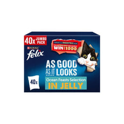 Felix Agail Ocean Feasts Mixed Variety Pack 44 x 85g (4.4kg)