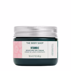 The Body Shop Vitamin E Moisture Cream  Fast Absorbing  Hydrates Moisturizes and Protects  For Dehydrated Skin  17 oz