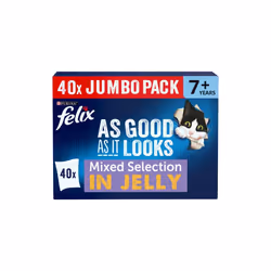 Felix As Good As It Looks 7+ Mixed in Jelly 40x 85g
