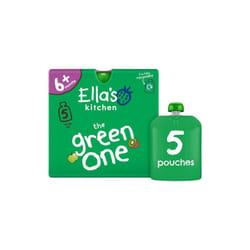 Ella's Kitchen Organic Smoothie Fruits The Green One 5 x 90g
