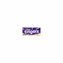 Cadbury White Chocolate Fingers 138g (Pack of 4)