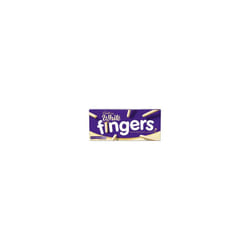 Cadbury White Chocolate Fingers 138g (Pack of 4)