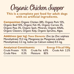 Lily's Kitchen Adult Chicken Supper Organic Wet Dog Food (11 x 150g)