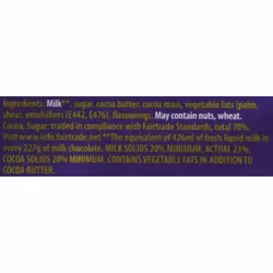 Cadbury Dairy Milk Chocolate Bar, 200g