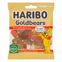 Haribo Halal Goldbears 100g (Pack of 6)