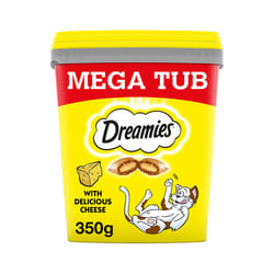 Dreamies Cat Treats With Cheese MegaTub 350g