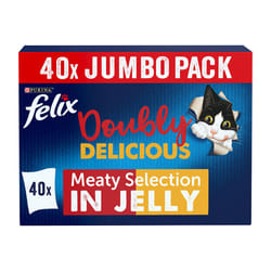 Felix As Good As It Looks Doubly Delicious Pouches 40 x 85g