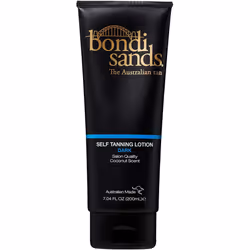 Bondi Sands Dark Self-Tanning Lotion | Fast-Drying Lightweight Formula Gives Skin a Hydrated, Deep Bronzed Glow, Enriched wit ...