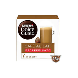 Dolce Gusto Cafe Au Lait Decaf 16 per pack