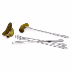 Pickle Forks Olive Fork pickle grabber pickle picker for the jar Cocktail Forks Set of 4 long handle 78in