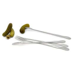 Pickle Forks Olive Fork pickle grabber pickle picker for the jar Cocktail Forks Set of 4 long handle 78in