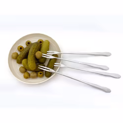 Pickle Forks Olive Fork pickle grabber pickle picker for the jar Cocktail Forks Set of 4 long handle 78in