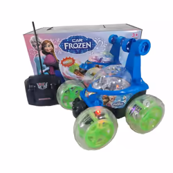 Frozen Radio Remote Control Car Music & Light Stunt Car NEW BOXED