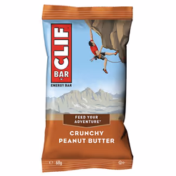 CLIF Bar Crunchy Peanut Butter, Peanut, 68 g, Oat, Vitamin A, Vitamin B1, Vitamin B12, Vitamin B2, Vitamin B3, Vitamin B6, Vi ...