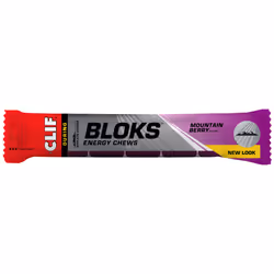 CLIF Bar BLOKS Mountain Berry, Energy chew, During activity, Berry, 18 pc(s), 320 kcal, 1360 kJ