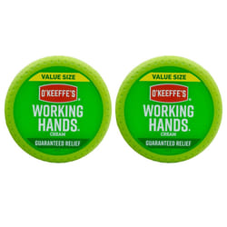 OKeeffes Working Hands Hand Cream For Extremely Dry Cracked Hands 68 oz Jar Value Size Pack of 2
