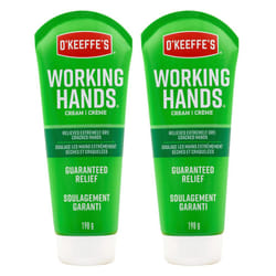 O'Keeffe's Working Hands Hand Cream  Relieves and Repairs Extremely Dry Hands  7 oz Tube (Pack of 2)