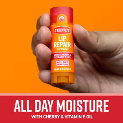 OKeeffes Lip Repair Lip Balm with Cherry  Vitamin E Oil  Stick  Twin Pack