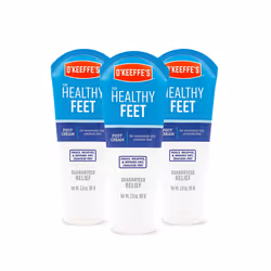 O'Keeffe's K0280004-3 Healthy Feet Foot Cream Tube (3 Pack) 3 oz