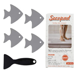 Secopad Bathtub Stickers Non-Slip  24 PCS Safety Shower Treads Adhesiv