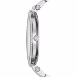 MICHAEL KORS MK3190 Darci Silver Dial Pave Bezel Ladies Watch