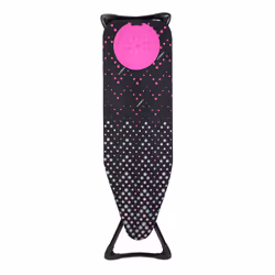 Minky Hot Spot Pro Ironing Board, 122 x 38cm, Black