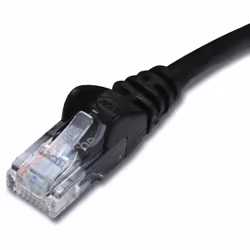 Belkin 0.5 ft. Cat.5e 700 UTP, 0.15 m, Cat5e, RJ-45, RJ-45, Black