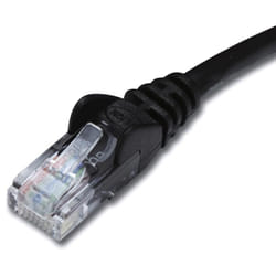 Belkin 0.5 ft. Cat.5e 700 UTP networking cable Black 0.15 m Cat5e