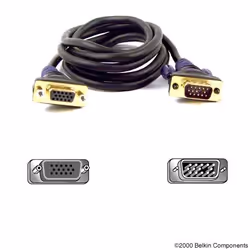Belkin Pro Series VGA Monitor Extension Cable, 15 m, Black
