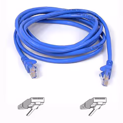 Belkin RJ45 CAT-5e Snagless STP Patch Cable 1m blue, 1 m, Blue
