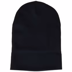 Timberland Short Watch Cap with Woven Label  Dark Navy  One Size