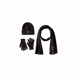 Timberland Double Layer Scarf, Cuffed Beanie & Magic Glove Gift Set Ac