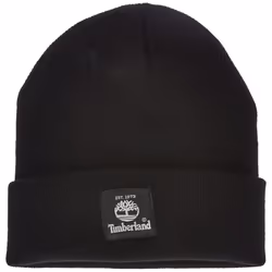 Timberland Short Watch Cap, Black, One Size