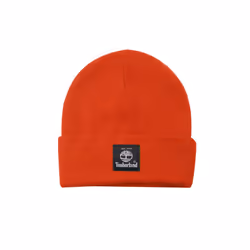 Timberland Short Watch Cap  Orange  One Size