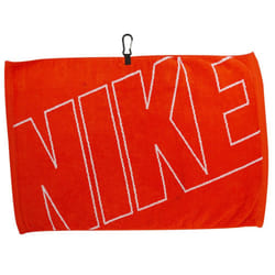 Nike Golf 16"""" X 24"""" Jacquard Towel - Orange/White