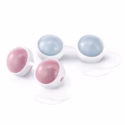 LELO Beads Kegel Balls for Women of All Ages - Premium Silicone Exercise Weighted Balls with String (Mini)