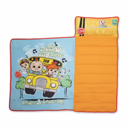 CoComelon Kids Nap-Mat Set - Includes Pillow and Plush Blanket - Great