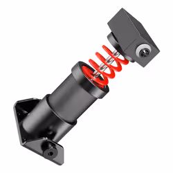 Moza Racing SR-P Lite Accessory Kit, PC, Pedal performance kit, Black, Red, Silver, MOZA, SR-P Lite, 1 pc(s)