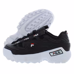 Fila D-Formation Boys Shoes Size 4 Color: Black/White