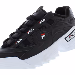 Fila D-Formation Boys Shoes Size 4  Color: Black/White