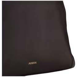 Fossil Women's Parker Eco Leather Convertible Large Backpack Purse Handbag  Black (Model: ZB1515001)